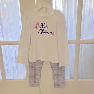 Janie and Jack size 4 shirt and leggings